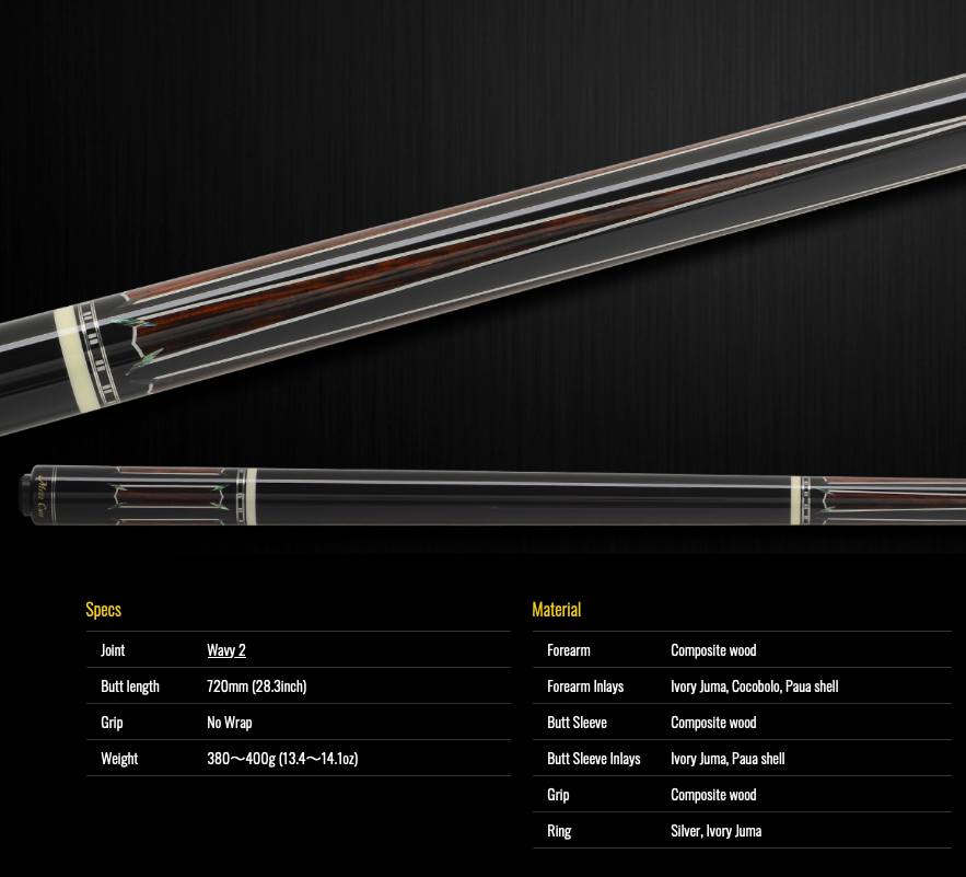 【Mezz Cue】CR-234 (Cue Butt)