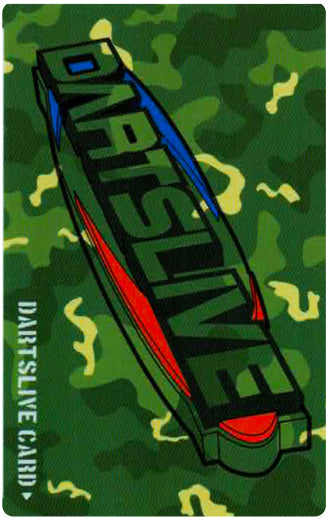 【DARTSLIVE Card】 CAMOUFLAGE PATTERN
