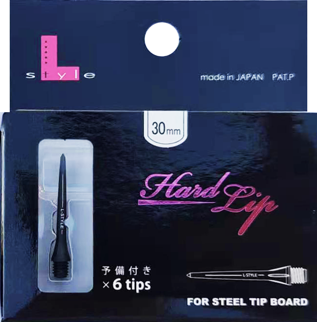 【L-style】 Hard Lips (6 Tips) For Steel Tip Board