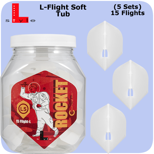 【L-style】L-Flight Soft Jar (15pcs)
