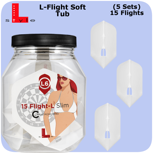 【L-style】L-Flight Soft Jar (15pcs)