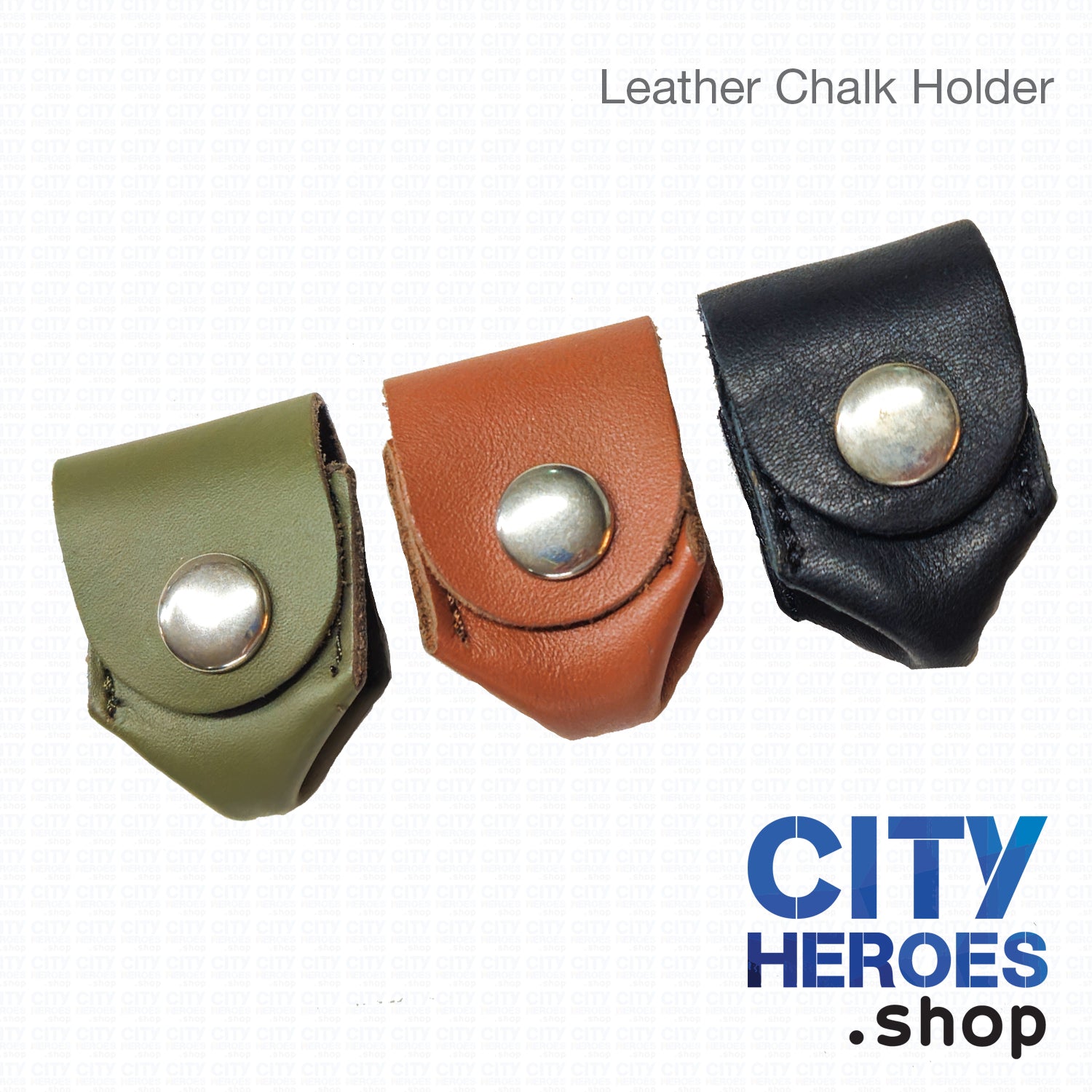 【Accessories】Leather Chalk Holder