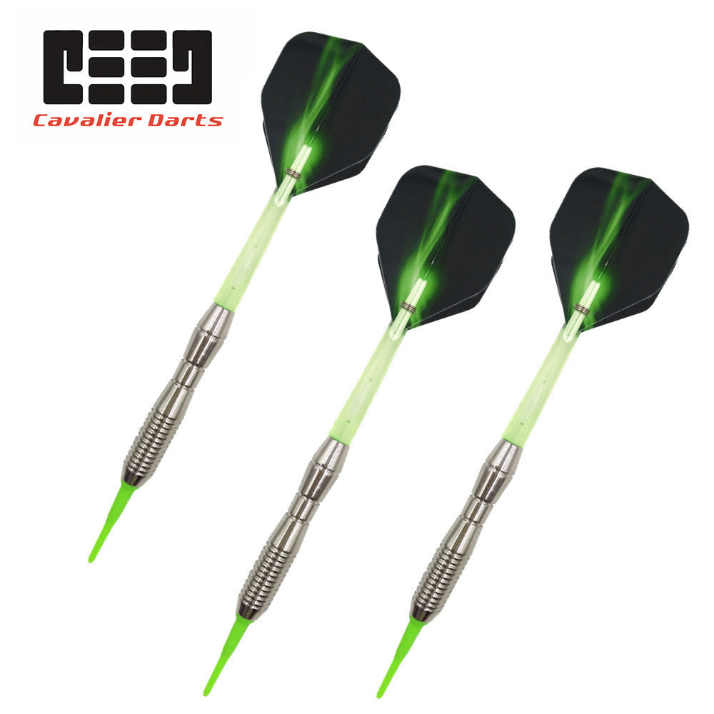 【CAVALIER DARTS】DARTS SET (3 PCS) Green V2