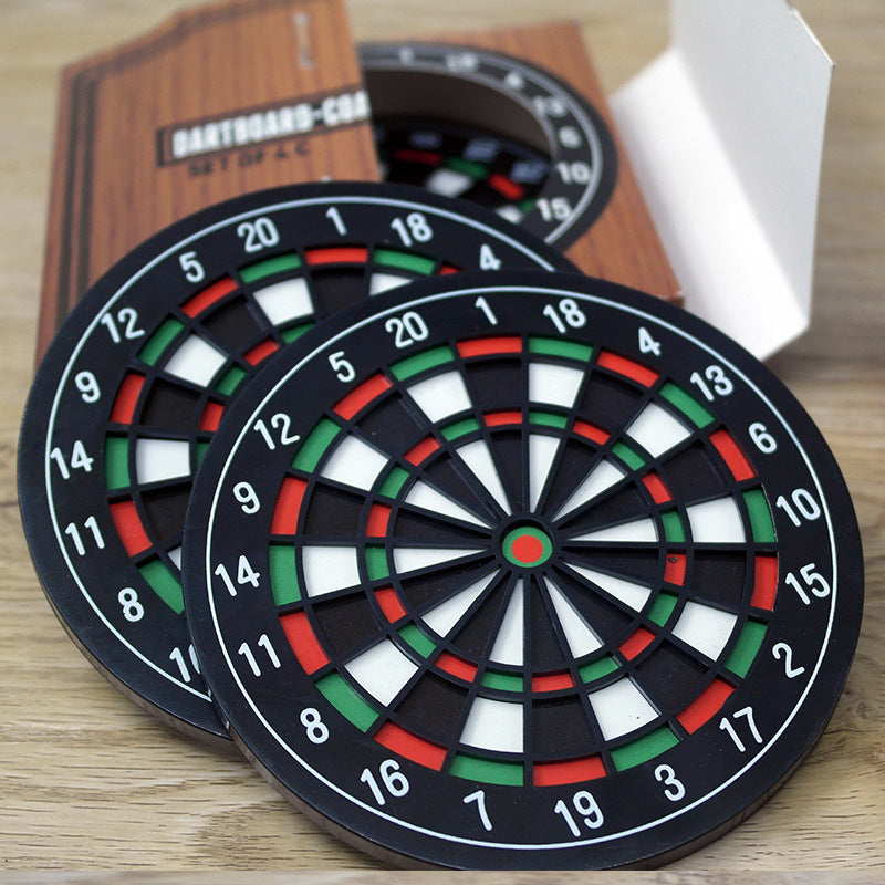 Dartboard Coasters