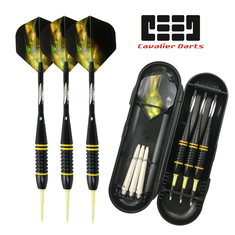 【CAVALIER DARTS】New C- Yellow _Set Package Tip Darts 3 PCS