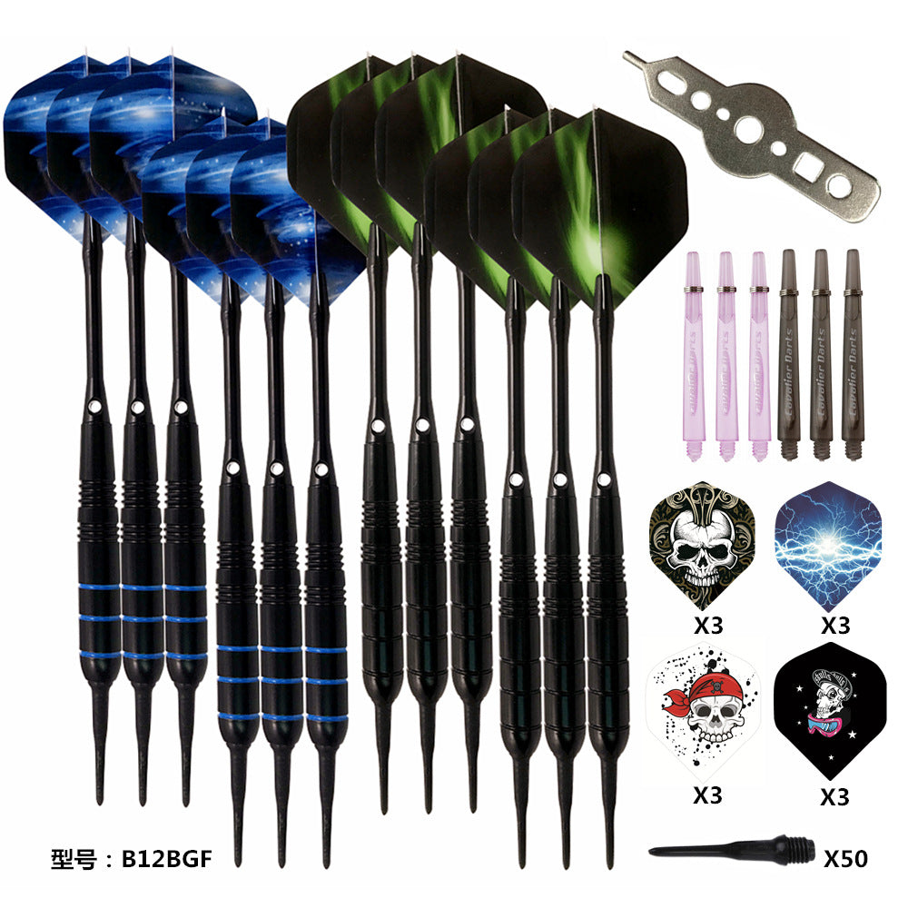 【CAVALIER DARTS】Soft Tip Darts (12 PCS)