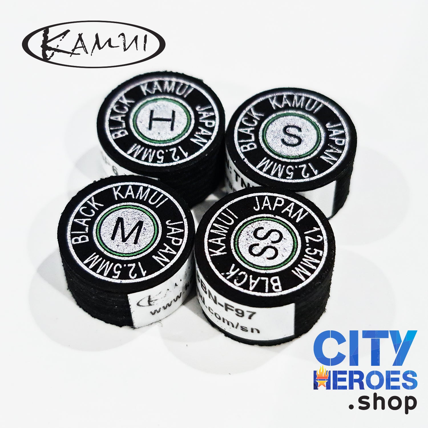 【KAMUI】TIP - Standard Black (12.5mm)