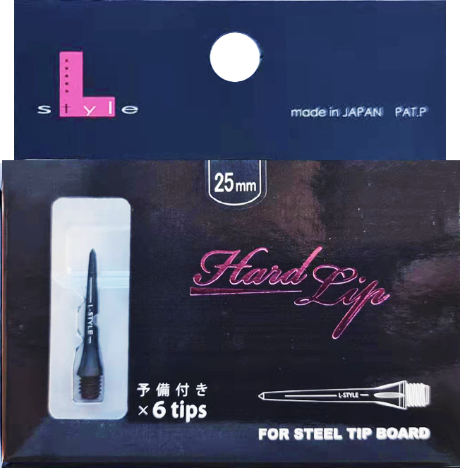 【L-style】 Hard Lips (6 Tips) For Steel Tip Board