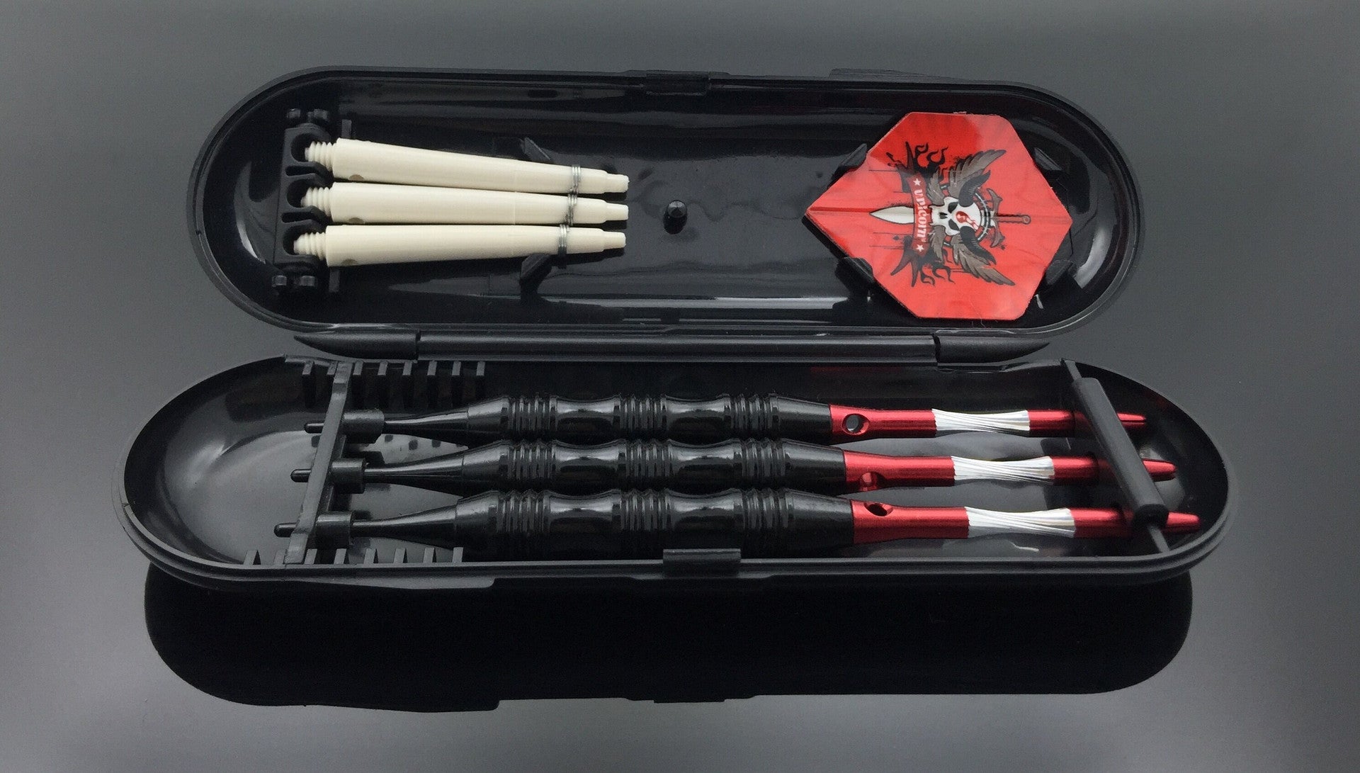 【CAVALIER DARTS】 Gragon Bone Storm Aluminum Shaft Steel Barrel Darts 3 PCS