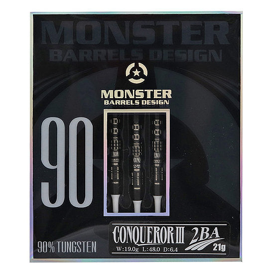 MONSTER BARRELS DESIGN BLACKⅡ STEEL 23g ダーツ 90% TUNGSTEN