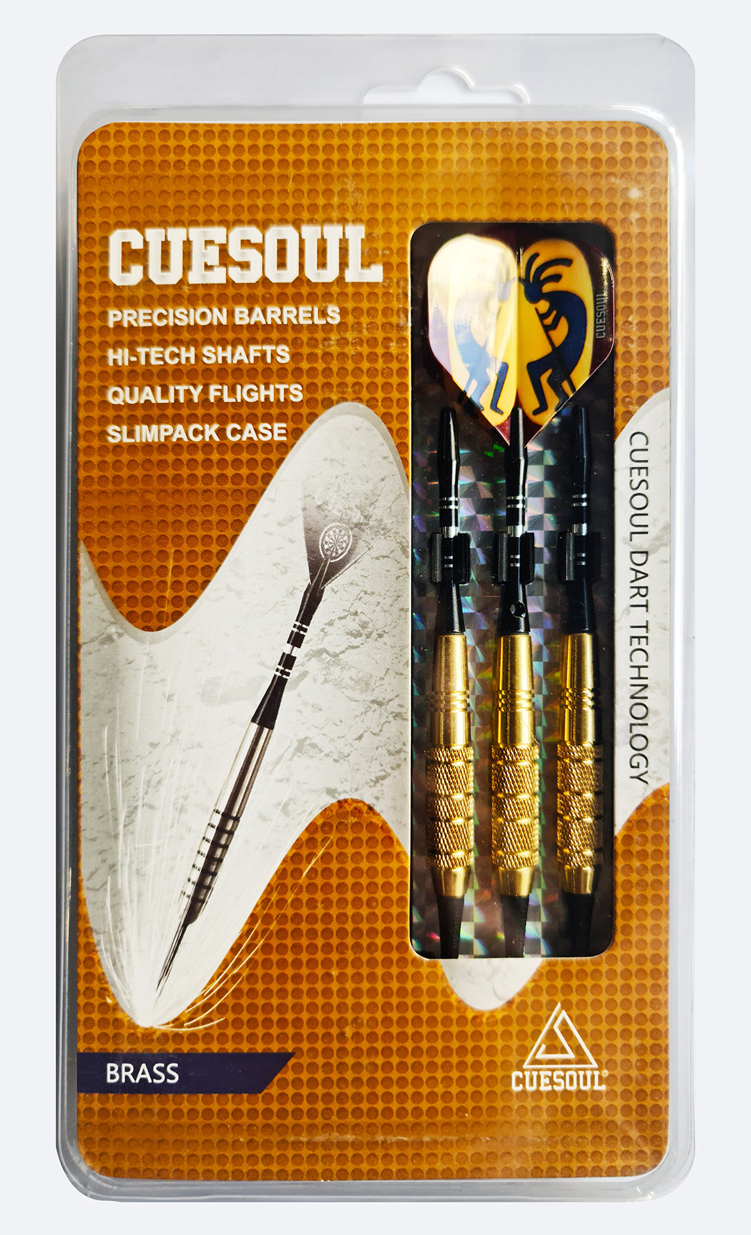 【CUESOUL】Cuesoul Dart Technology - Brass (CSTR-08P)