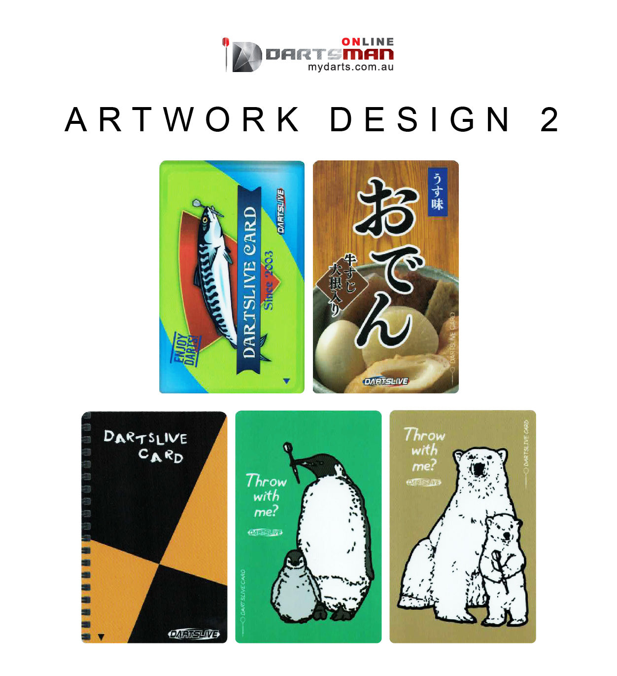 【DARTSLIVE Card】 ARTWORK DESIGN 2