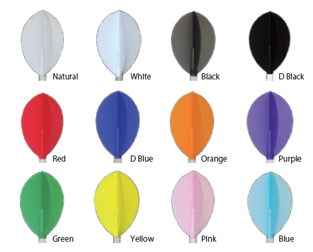 【Fit】Fit Flight 6pcs [Teardrop] - Mydarts