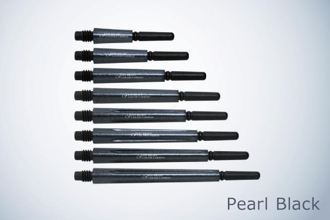 【Cosmo Darts】Fit Shaft CARBON - NORMAL Pearl Black (Spinning/Locked)