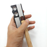 【Accessories】Professional 4in1 Functional Cue Tip Scuffer+Comparison Tools
