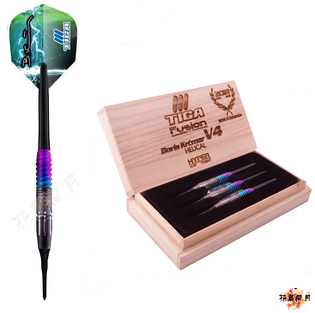 【TIGA】2BA BORIS FUSION V4 HELICAL - Mydarts